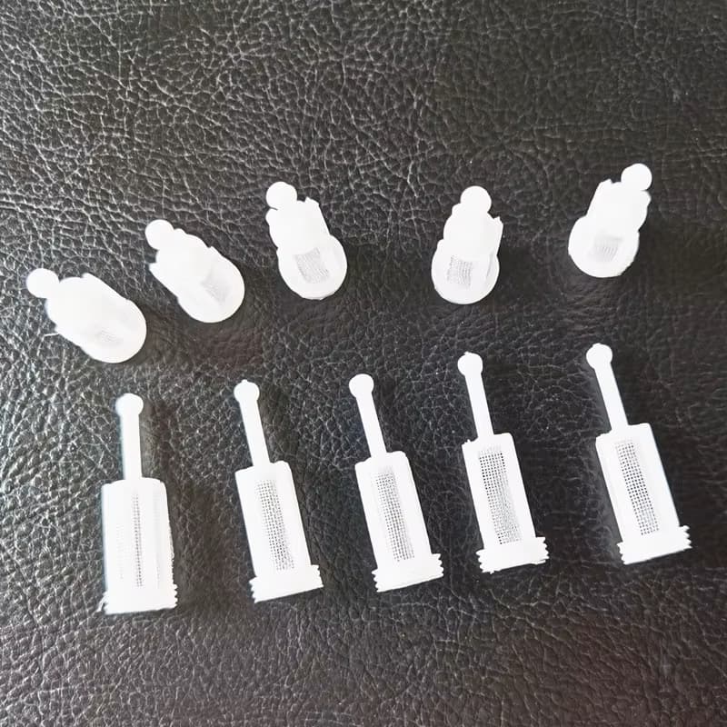 Kit 10 Filtros de Tinta para Pistola de Pintura HVLP LVLP Caneca Automotiva Anti Entupimento