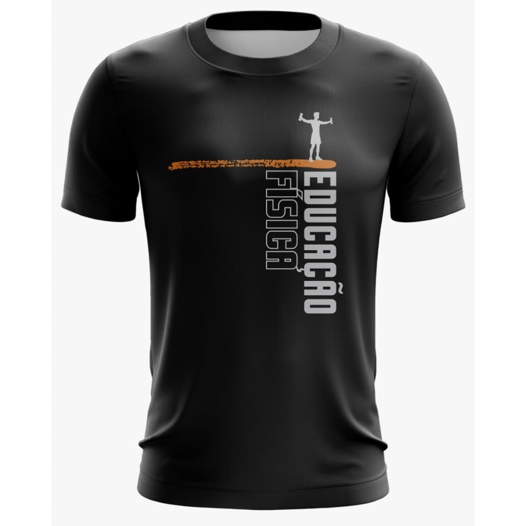 Camisa educacao fisica uv personal branca, preta, rosa, verde