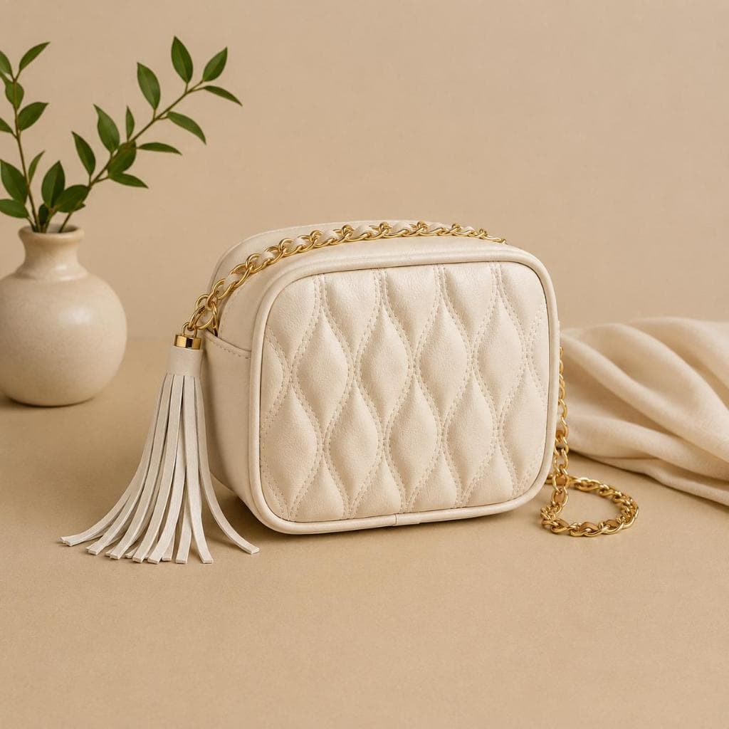 Bolsa Feminina Tiracolo Transversal Luxo Bag Retangular Bolsa Balada Alça Corrente Metalizada