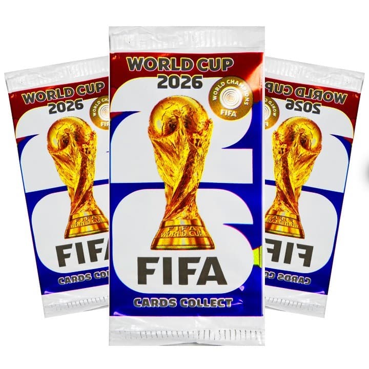 CARDS - COPA DO MUNDO 2026 (ATACADO) CARTINHAS BAFO TROCAS