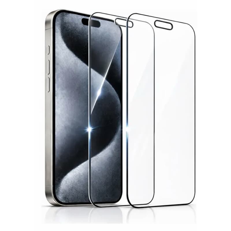 Kit 2 Película 3D de vidro para iPhone todos modelos