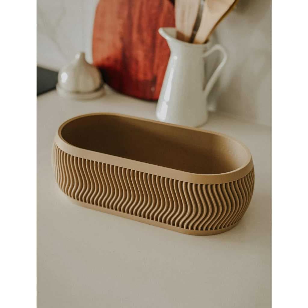 Organizador de Bancada Moderno Multiuso | Porta Objetos Banheiro | Design Decorativo | Porta Maquiagem