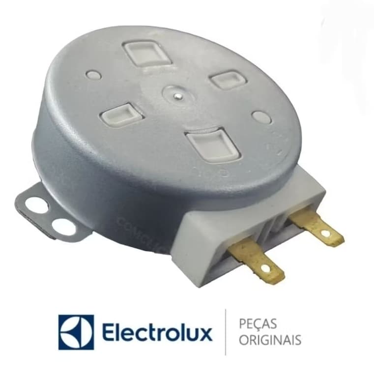 Motor do Prato Giratório 127V 4W Microondas Electrolux ME18S MEC41 MEF28 MTX52
