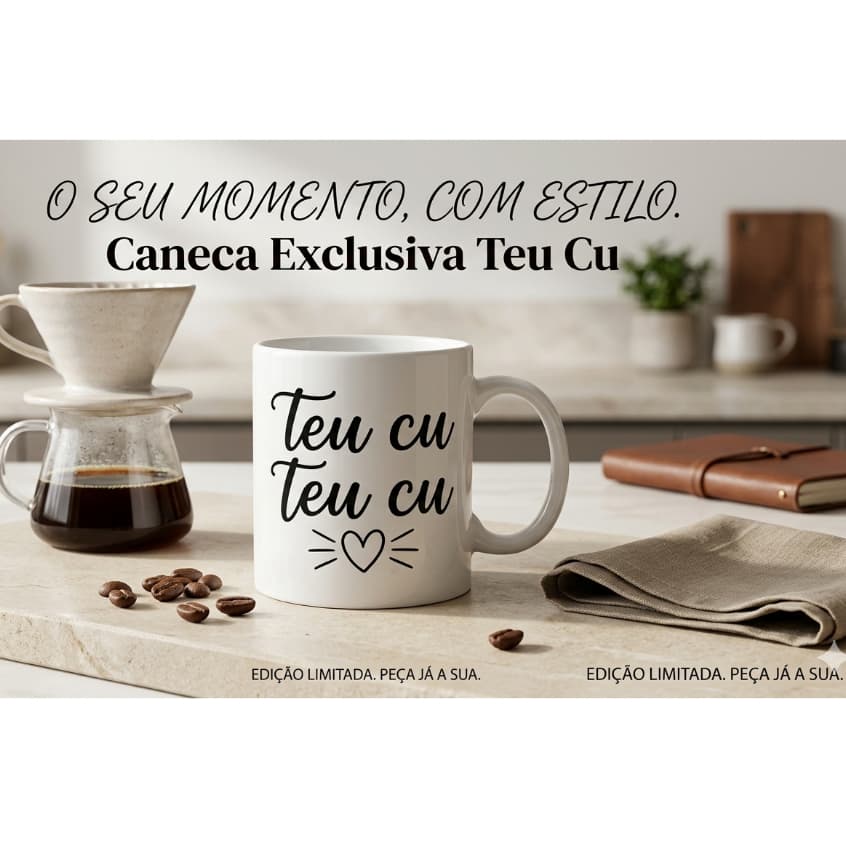 Caneca personalizada  Teu Cu