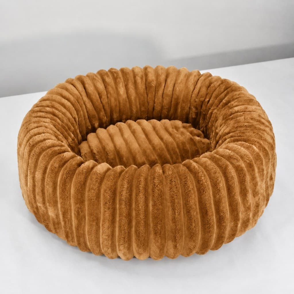 Caminha Pet Pelucia Cachorro Gato Cama Pet Redonda Donunts Quentinha