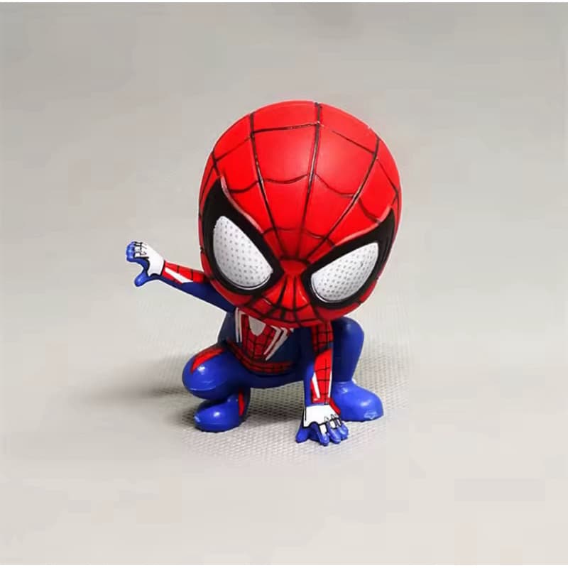 homem aranha bonito figura de ação postura anime decoração coleção estatueta brinquedo