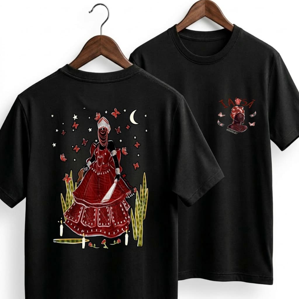 Camiseta Iansã Umbanda 100% Algodão Confortável Masculina Feminina