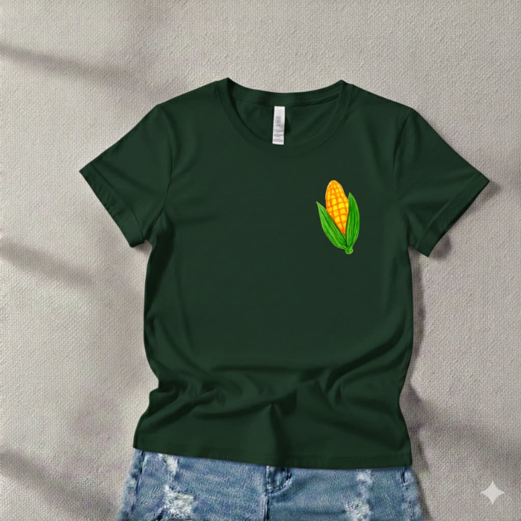 Camiseta Estampada Unissex Milho Festa Junina São João Caipira Blusa 100% Algodão Envio Rápido