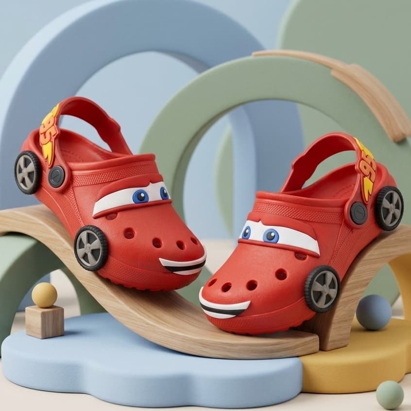Babuche Masculino Confortável Infantil Carros Promoção Menino Criança Original