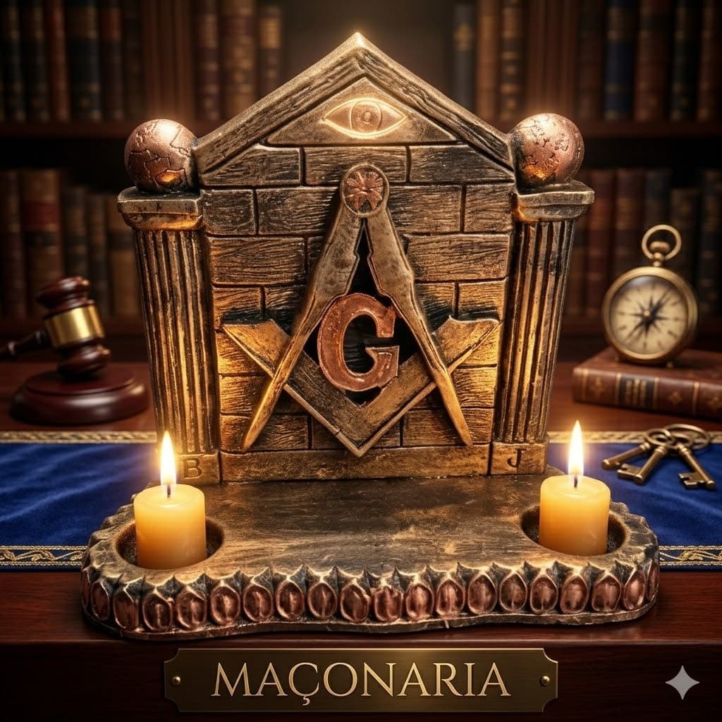 Decoração Maçonaria Presentes Irmandade Enfeites De Mesa