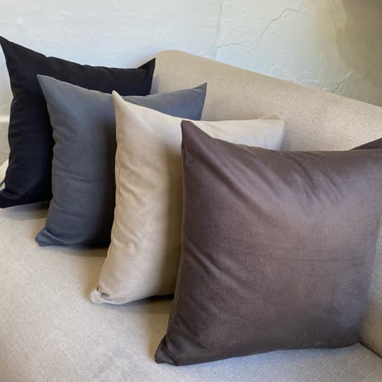 Kit 4 Capas de Almofadas Suede 45x45 sem enchimento