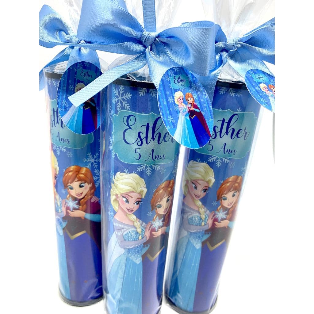Lembrancinha Personalizada Aniversário Festa Infantil Pega Varetas Frozen 20 unidades