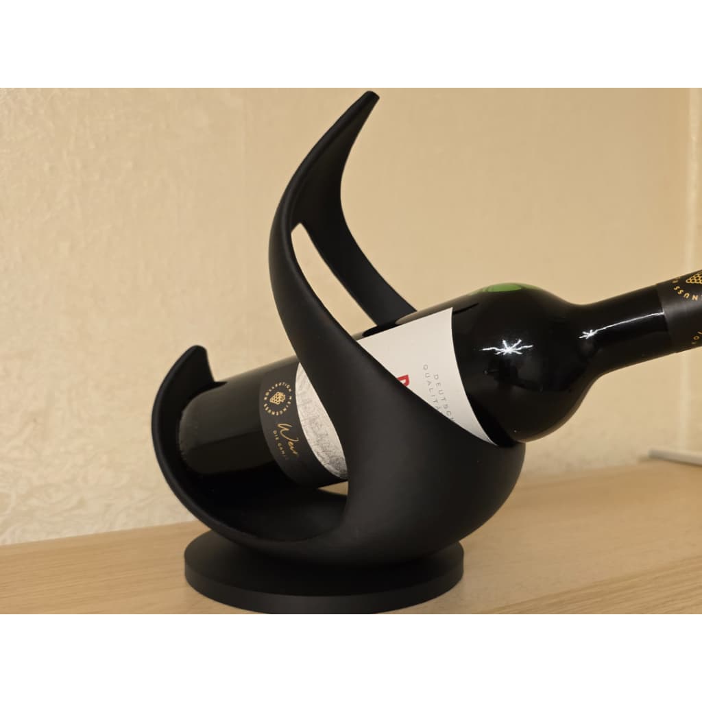 Suporte Para Vinho De Mesa Moderno Porta Garrafa Luxo Decorativo Minimalista