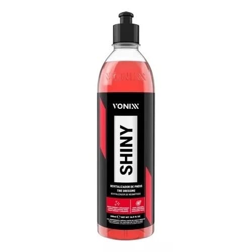 Pneu Pretinho Shiny Vonixx Brilho Molhado 500ml e duracao ate 60 dias