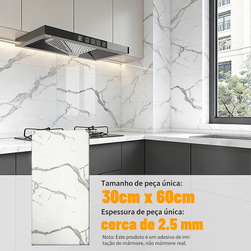 Kit 10//20/30/50 Placas Adesivas 3d Mármore De Parede Relevo Lavável 30cmx60cmx2.5mm