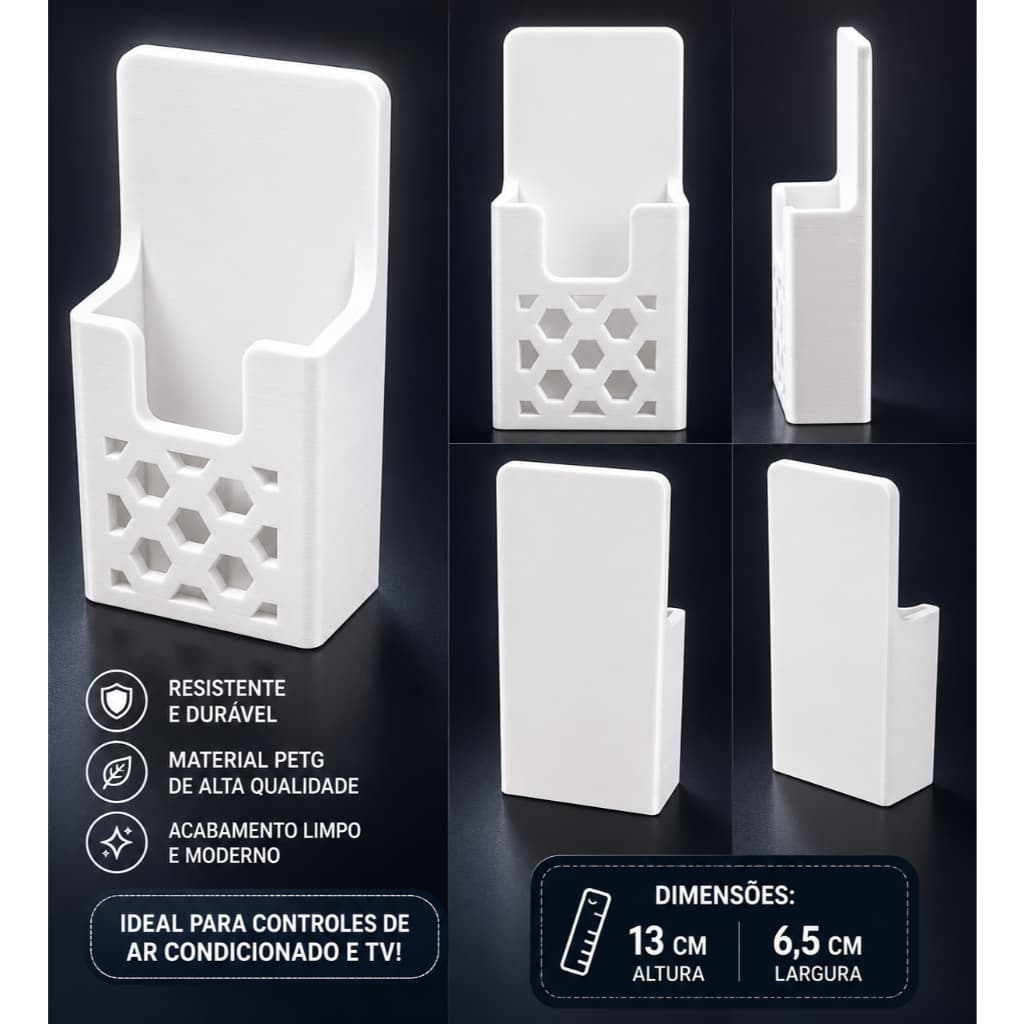 Suporte Para Controle Remoto Ar Condicionado Tv