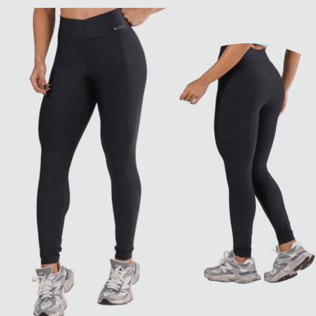 Calça Legging - Premium - Cintura Alta - Zero Transparência -  Roupa de Academia Feminina