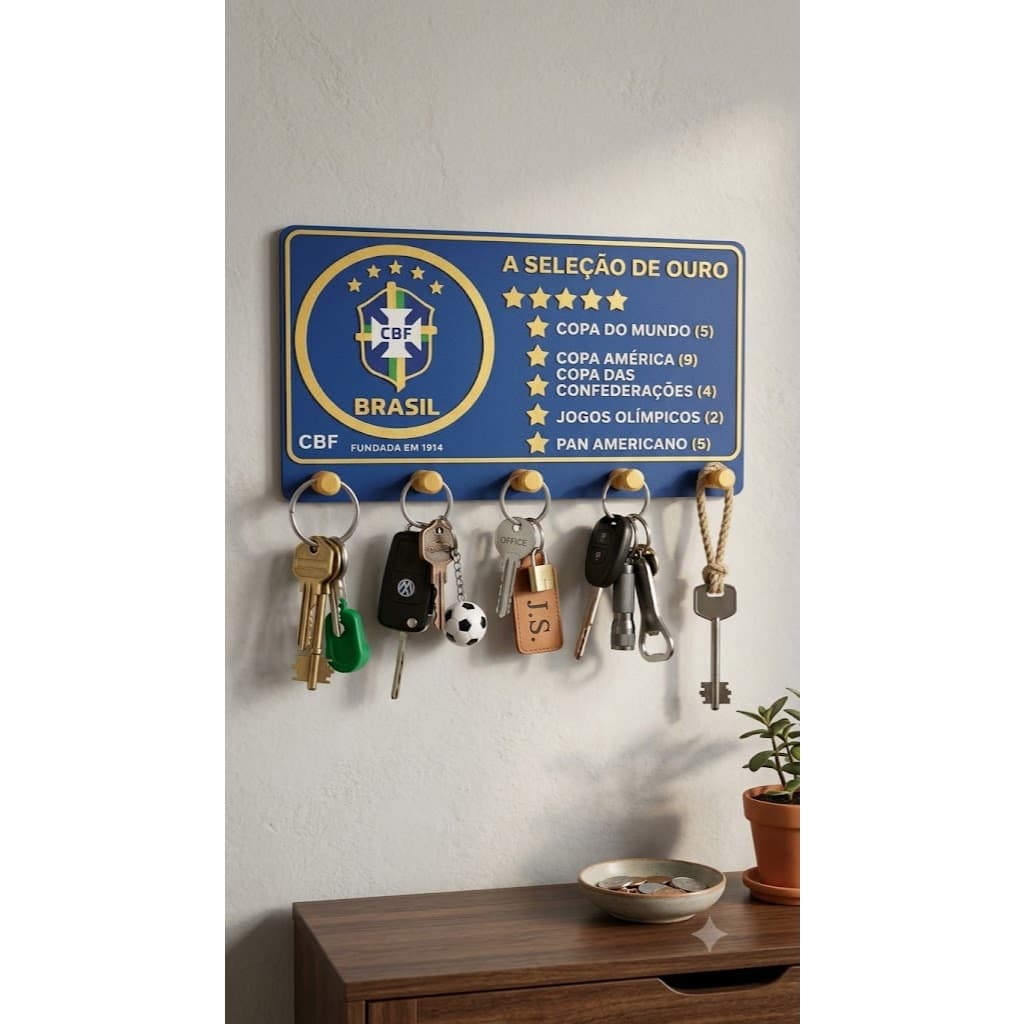 Porta Chaves do Brazil 20cm