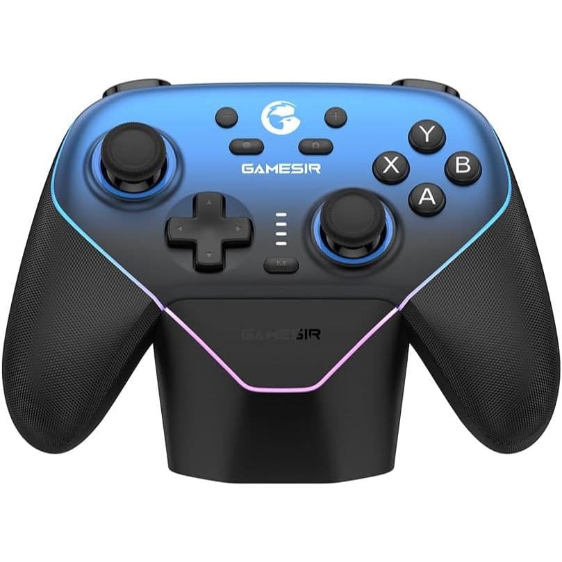 Controle Gamesir Super Nova Sem Fio Para Pc Switch Ios Android Celular Hall Effect Anti Drift Rgb