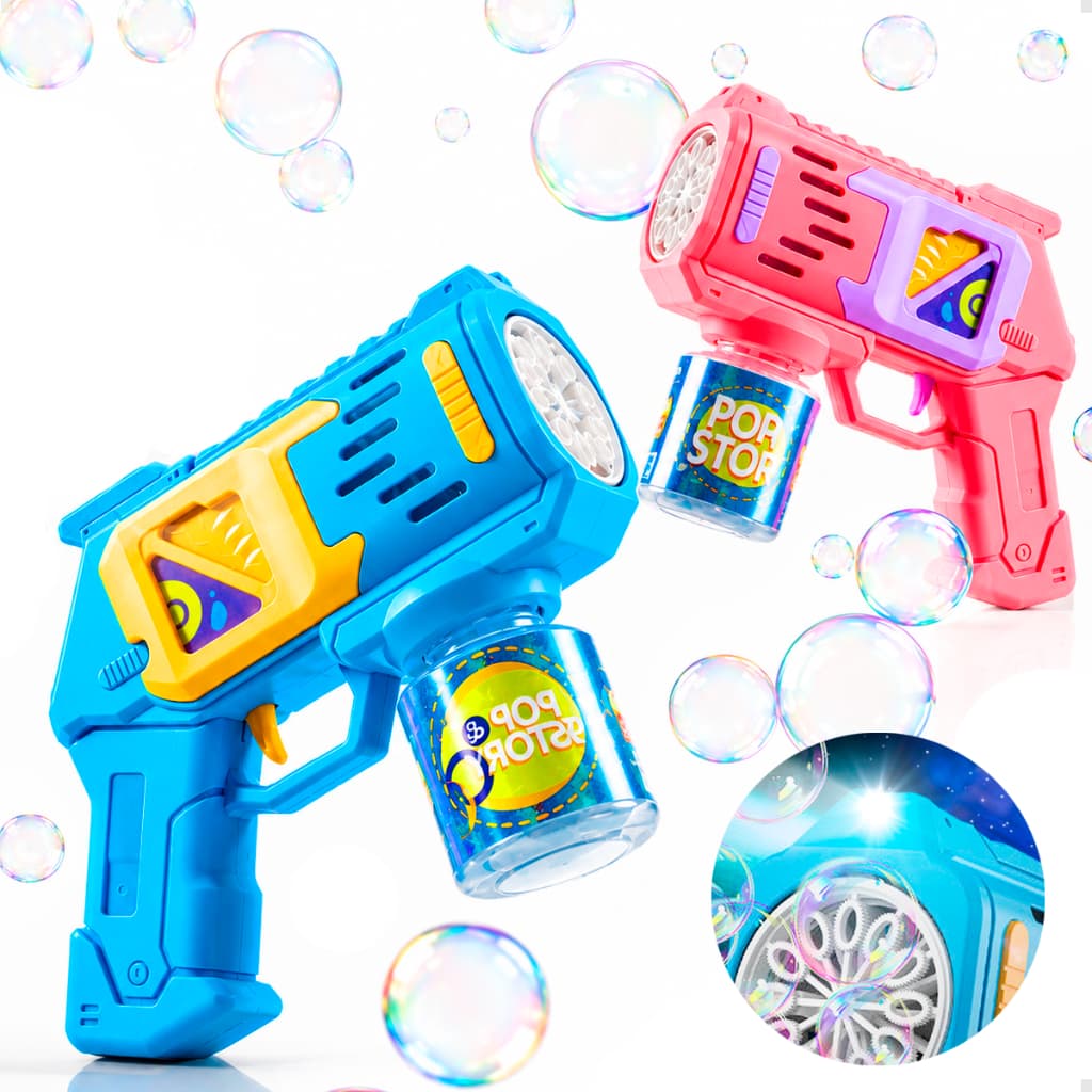 Brinquedo Crianças Máquina Pistola Lança Arma de Bolha Bolinha de Sabão Metralhadora Automatica