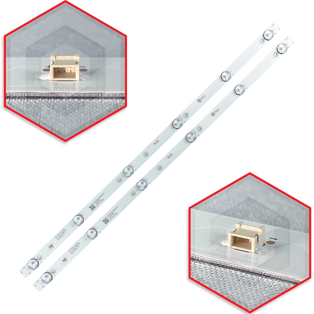 Kit 2 Barramentos de Led LT32N355 LT32N355C Original