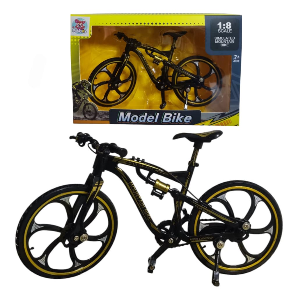 Miniatura Bicicleta Bike Escala 1.8 Realista Decorativa Mtb Na Caixa