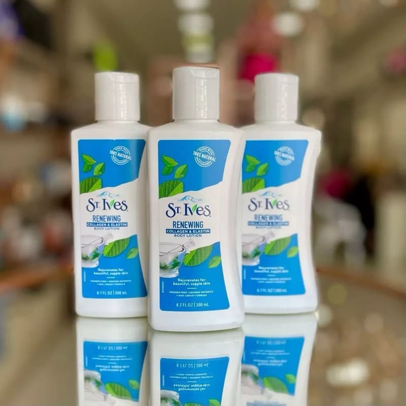Kit 3 St. Ives Creme Hidratante Colágeno e Elastina e Aveia
