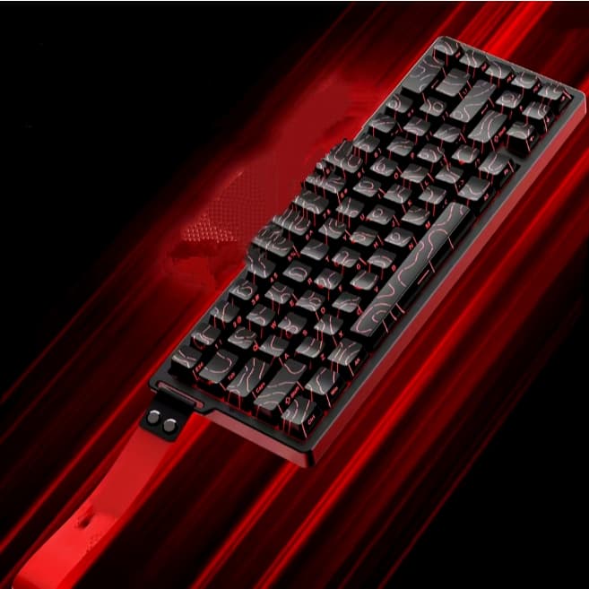 ⌨️ Teclado Gamer 68 Teclas RGB Hot Swap - Conforto e Tecnologia