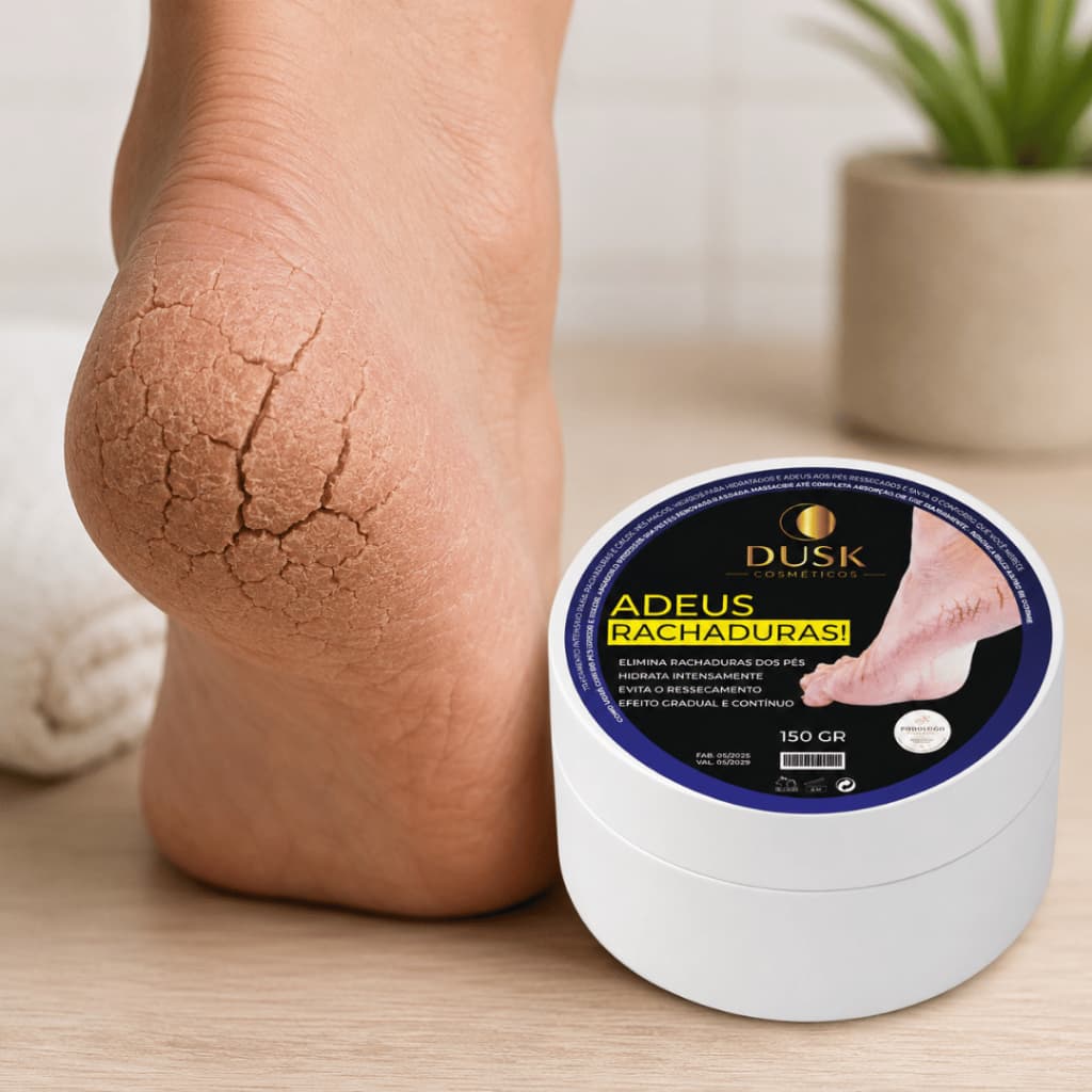 Creme Para Rachaduras Fissura Dos Pés Tratamento 150g