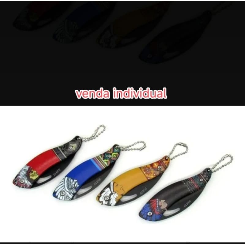 mini canivete de bolso várias cores