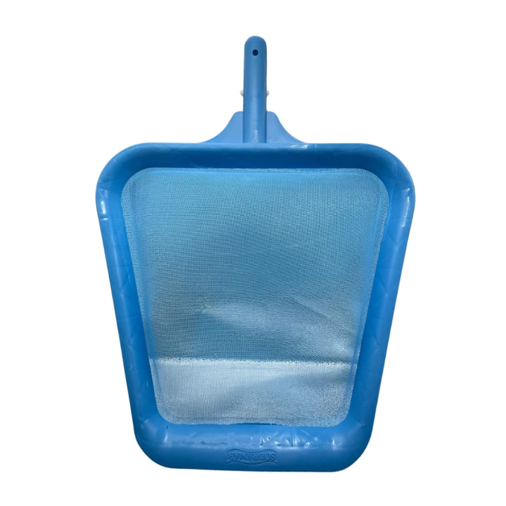 Peneira pá slim para manutenção de piscina cata folhas rede fina Sodramar manutenção água limpa cristalina