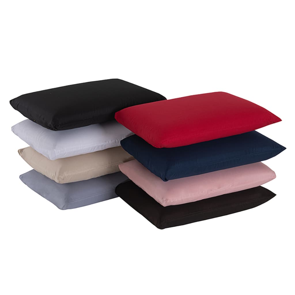 Kit Par de Fonhas Marrocos Lisa para Travesseiro 100% microfibra. Diversas cores. Envio Imediato