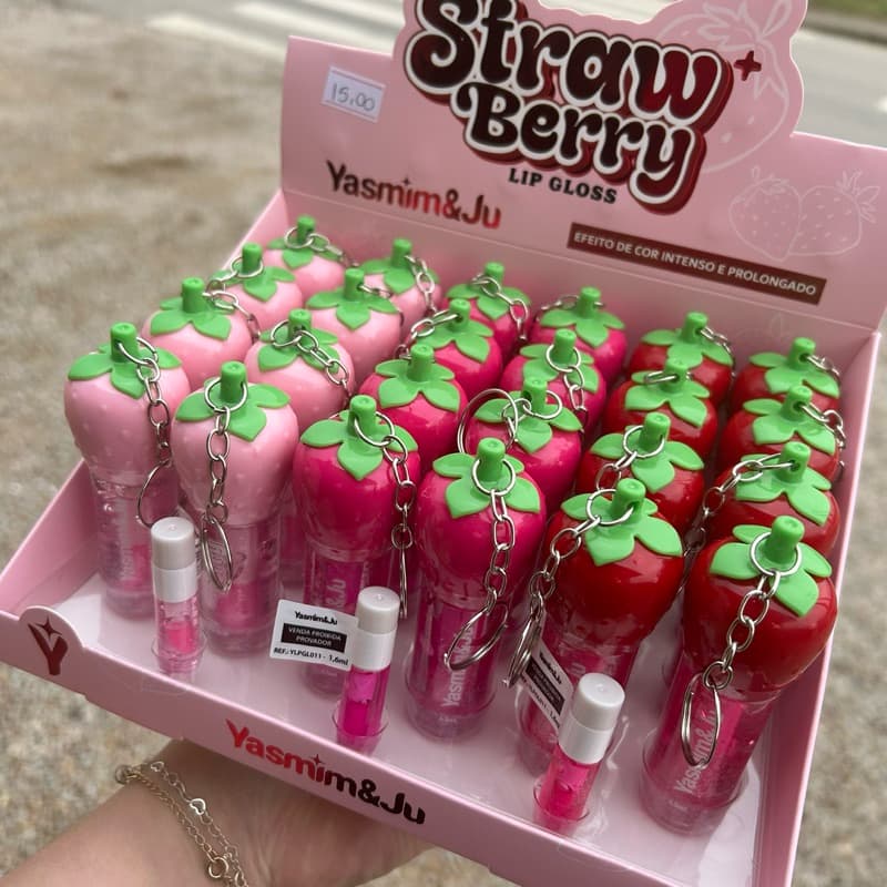 GLOSS CHAVEIRO DIVERSOS MODELOS - GLOSS CHAVEIRO - GLOSS LABIAL COM CHAVEIRO