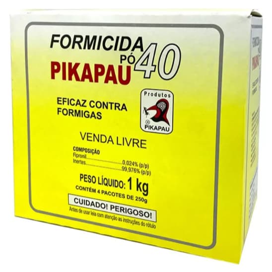Formicida em pó 40 Pikapau 1 kg