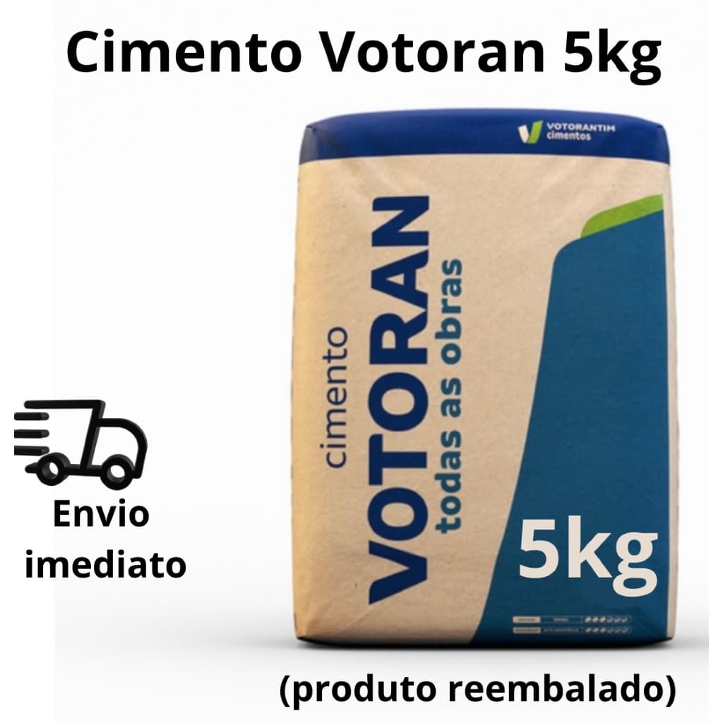 Cimento 5kg Votoran CP II F 32 Todas as Obras