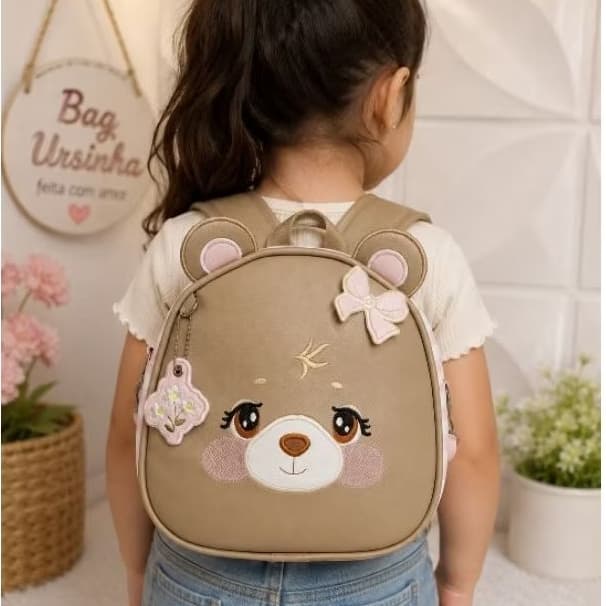 Bag ursinha/ mochila infantil/ bolsa infantil