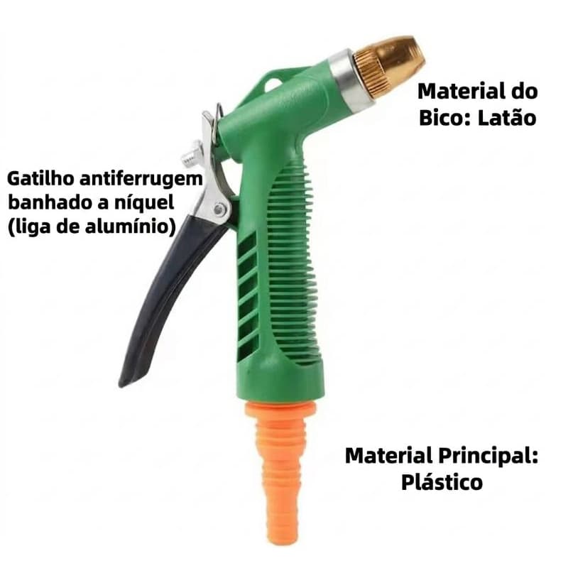 Esguicho Mangueira Gatilho com trava Startools Multiuso Universal