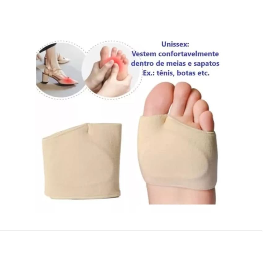 MEIA PALMILHA PLANTAR GEL PAR NEOROMA MORTON