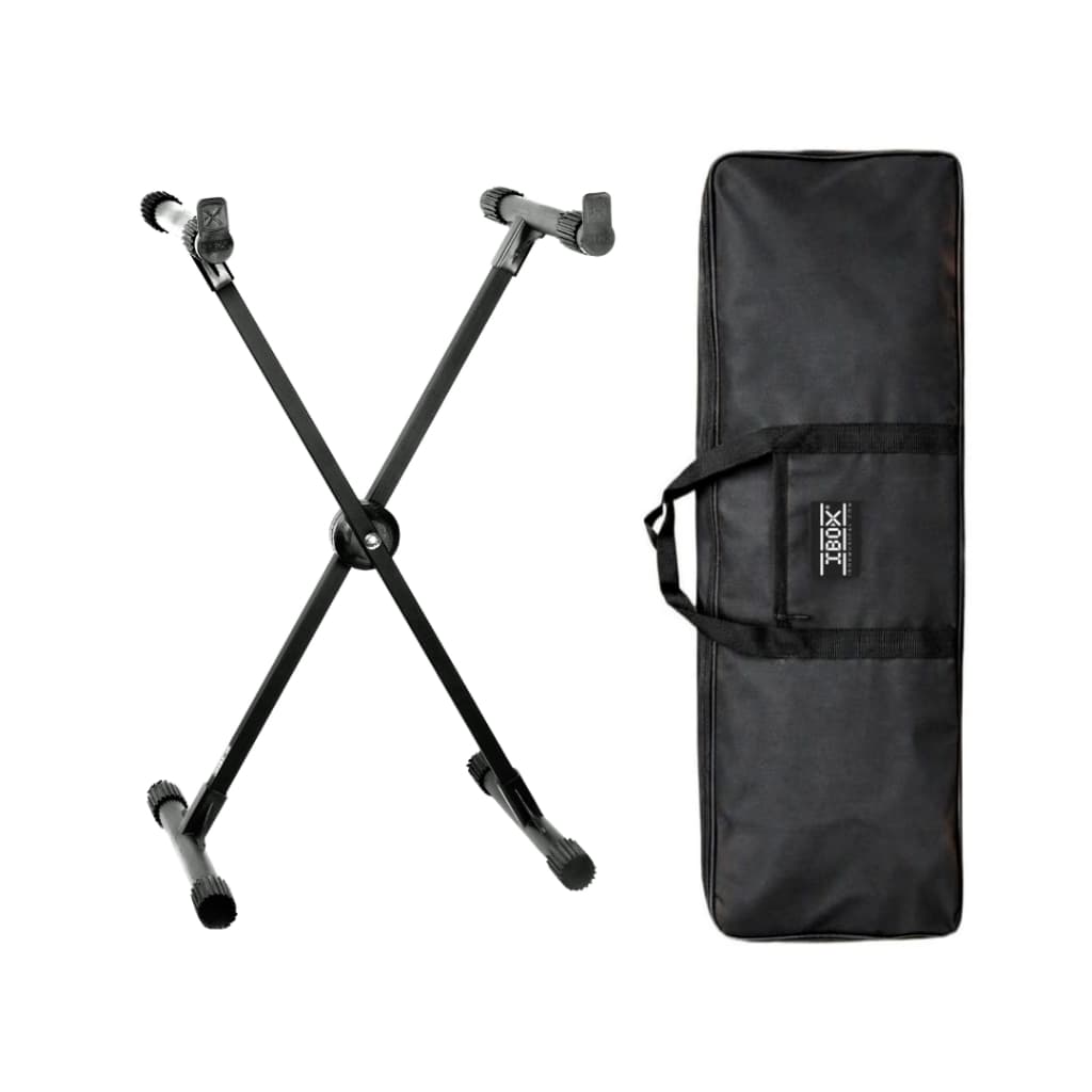 Kit Especial com o Suporte de Teclado Musical mais vendido do Brasil + Bag  Capa de Transporte Ibox