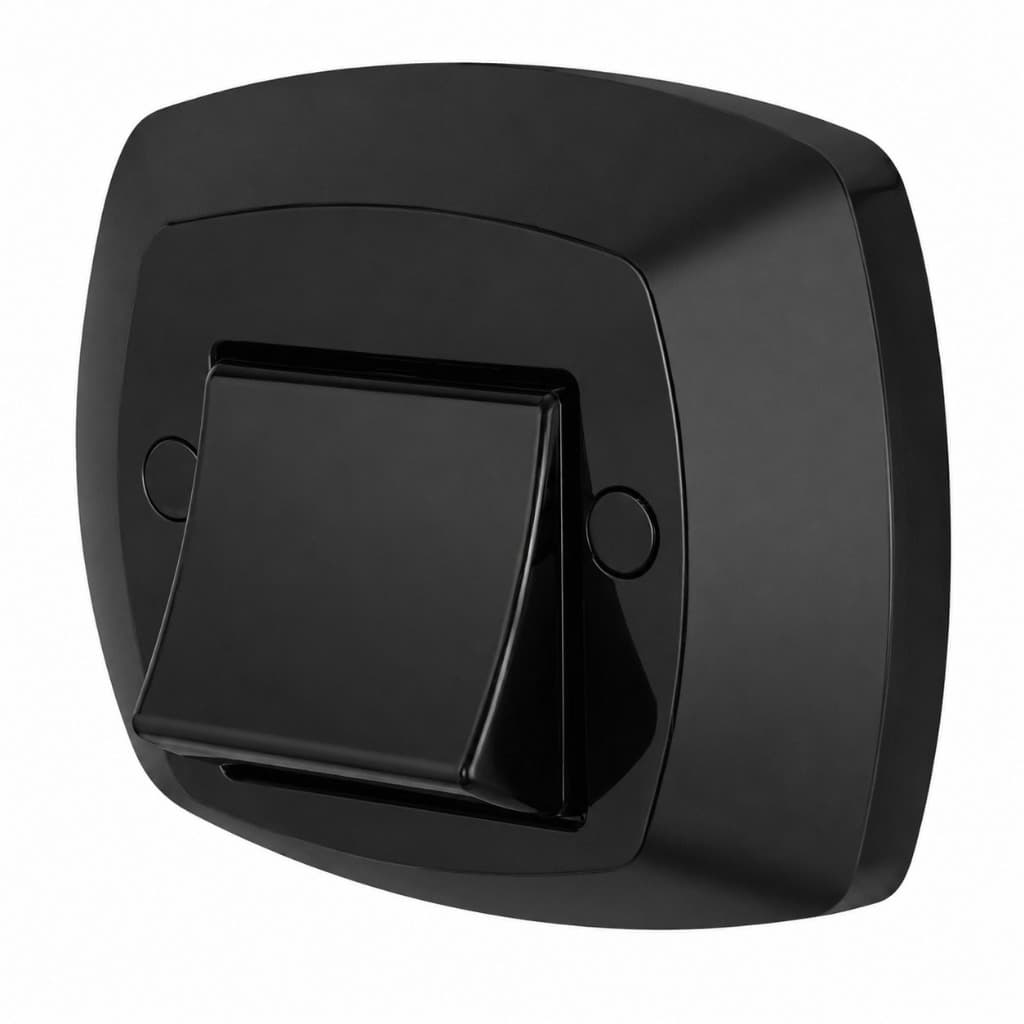 Acabamento Válvula Descarga Preta Hydra Docol Deca Slim Fit Abs