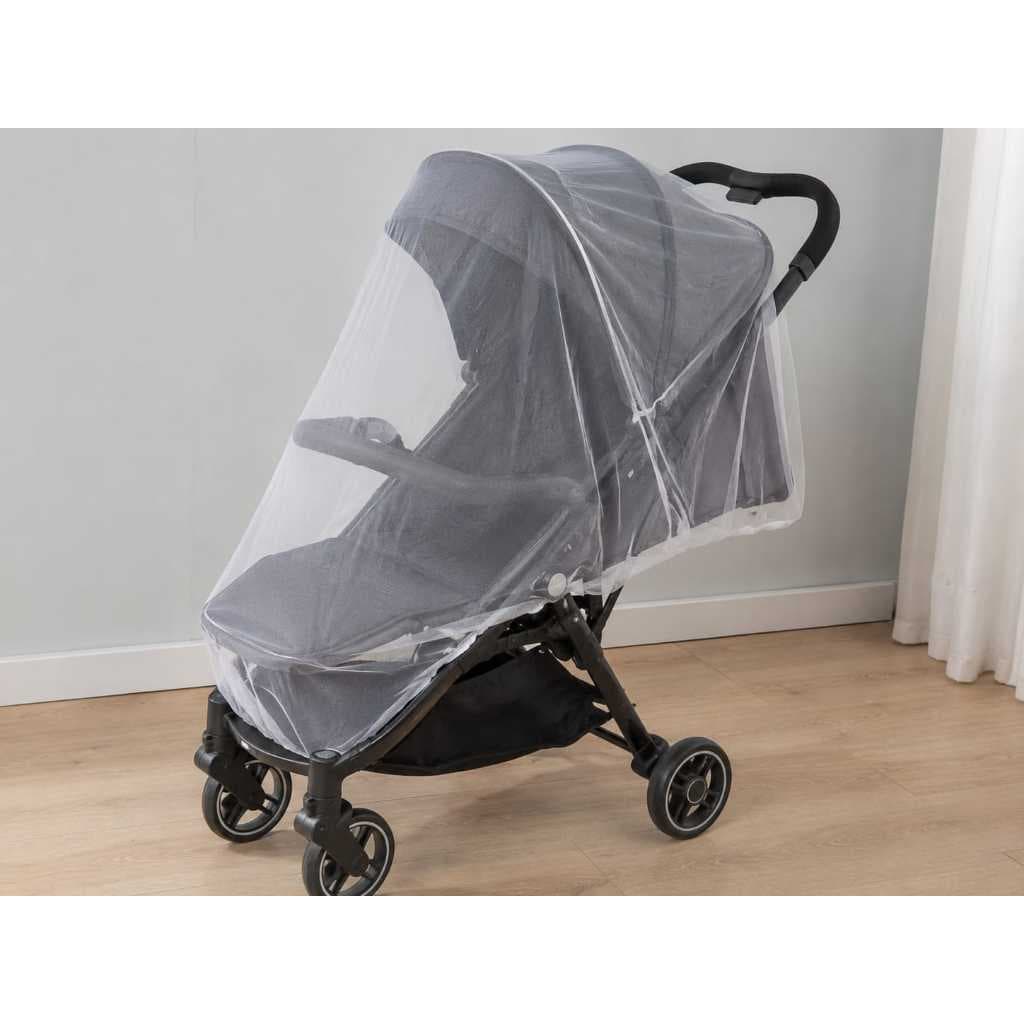MOSQUITEIRO UNIVERSAL PARA CARRINHO DE BEBÊ, BEBÊ CONFORTO E CHIQUEIRINHO COM ELÁSTICO PORTÁTIL