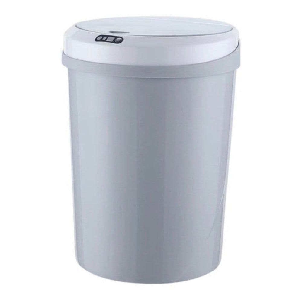 Lixeira Inteligente Automática 12L com Sensor Proximidade Recarregavel Cinza