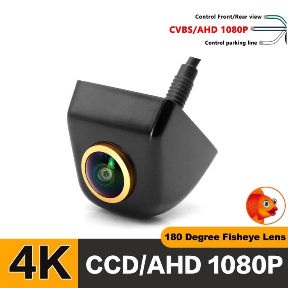 CÂMERA DE RÉ AUTOMOTIVA PARA CARRO 4K 1080P RESOLUÇÃO 1MP HD ACR-101