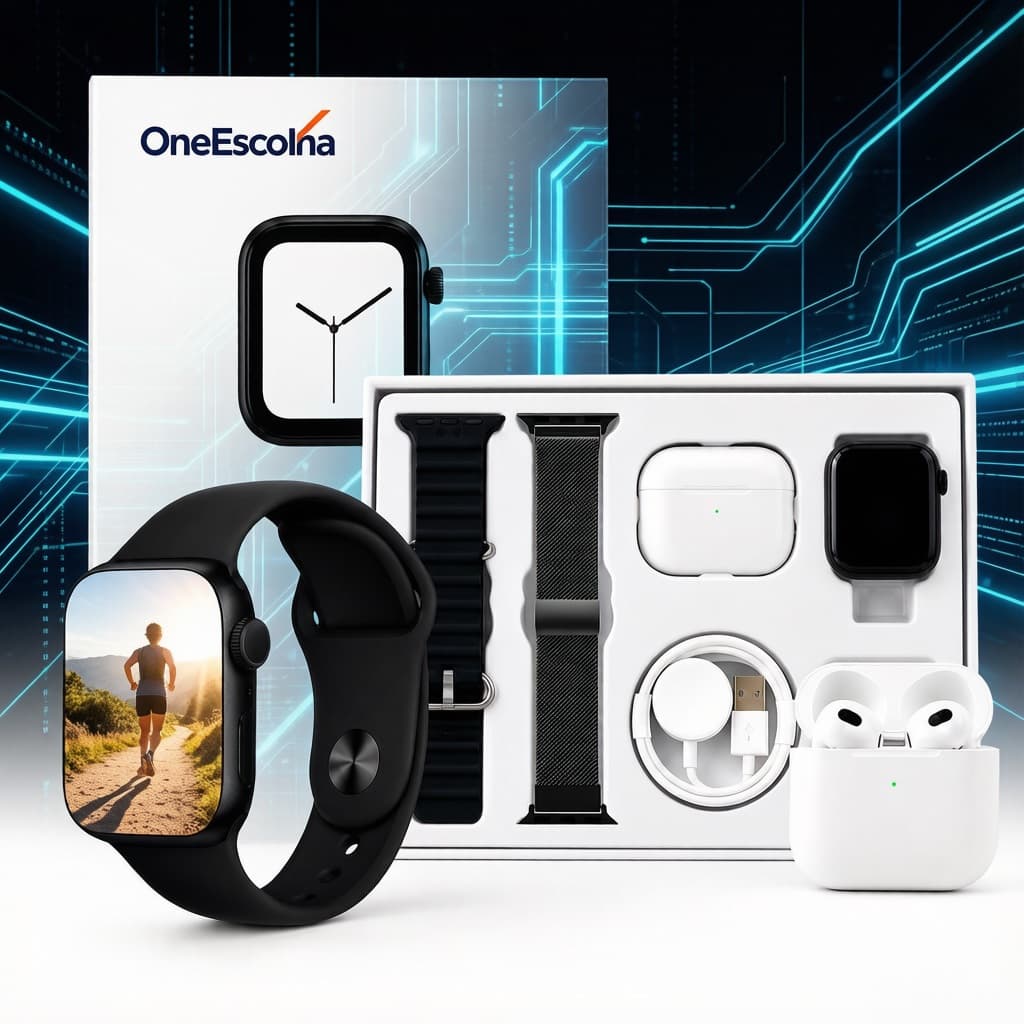 Relógio Inteligente Feminino Smartwatch Com Chamada Bluetooth Monitoramento Saúde Compatível Android IOS