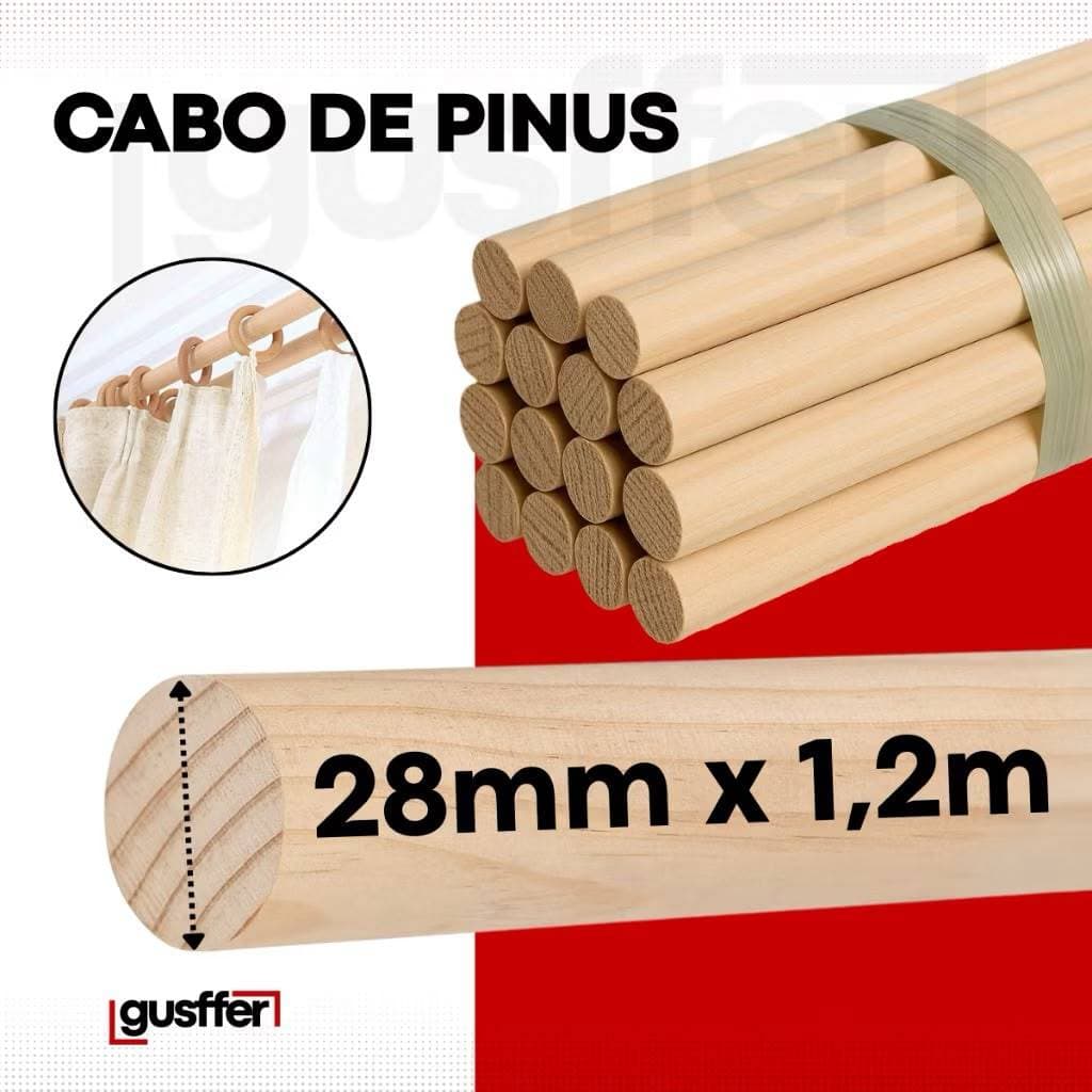 10 Cabo De Madeira Pinus 1,2M X 22MM Bastão Vareta Cabo De Poleiro Para Aves | Artesanatos | Banner | Bandeira