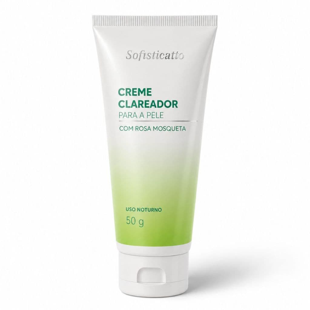 Creme Clareador Para Pele Com Rosa Mosqueta 60g Sofisticatto