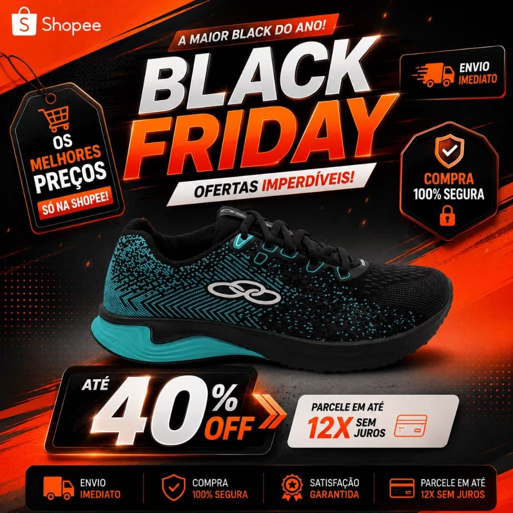 Tênis Masculino Academia Treino Esportivo Caminhada Corra Confortável Leve Resistente Moda Promoção