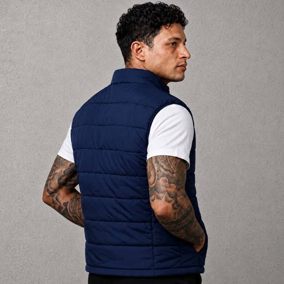 Colete Masculino Country Peao Puffer Bomber Bobojaco Fofinho Casual Confortável Frio Inverno Macio