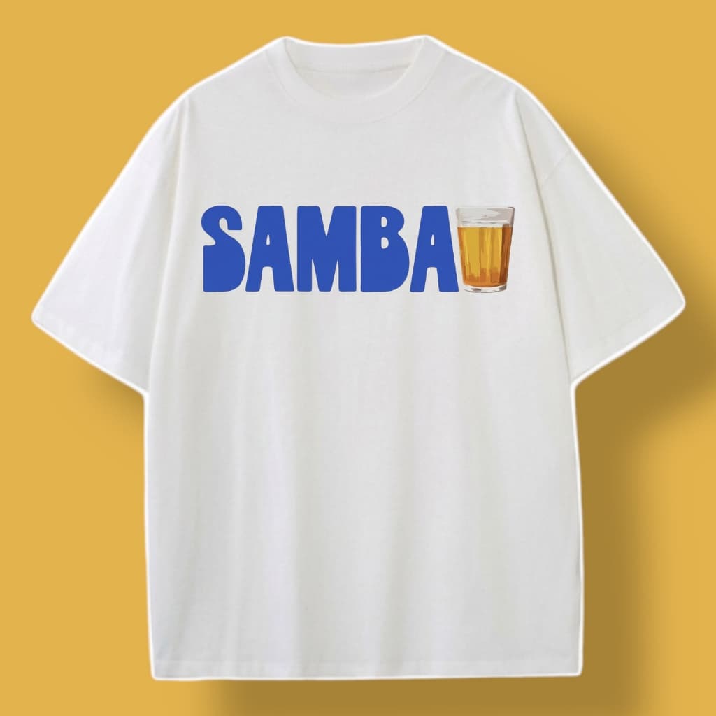Camiseta Unissex Samba Temática Brasileira Cultura 100% Algodão