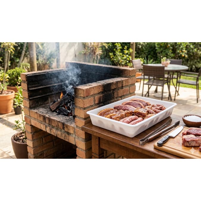 Bande Grande Resistente 7,5L Carnes Arroz Maionese Salada Açougue Mercado Padaria Multiuso